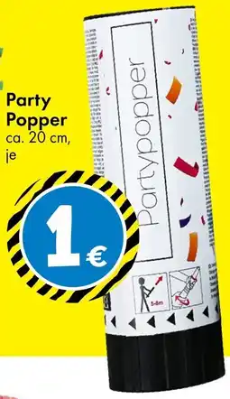 TEDi Party Popper Angebot