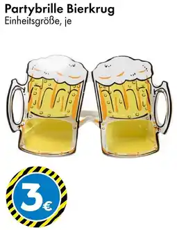 TEDi Partybrille Bierkrug Angebot