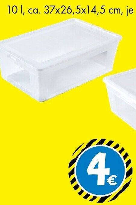 Aufbewahrungsbox Angebot bei TEDi