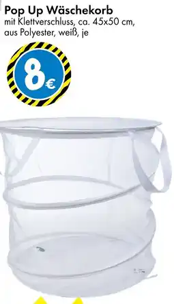 TEDi Pop Up Wäschekorb Angebot