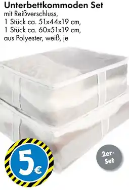 TEDi Unterbettkommoden Set Angebot