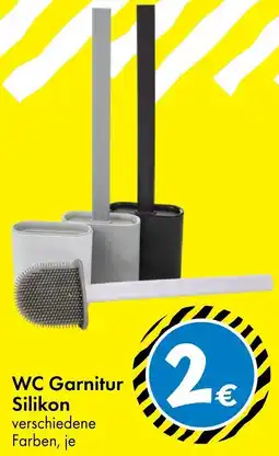 TEDi WC Garnitur Silikon Angebot