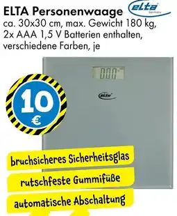 TEDi ELTA Personenwaage Angebot