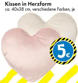 TEDi Kissen in Herzform Angebot