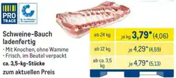 METRO Schweine-Bauch ladenfertig Angebot