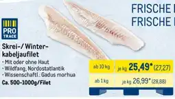 METRO Skrei-/Winterkabeljaufilet Angebot