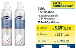 METRO Debic Sprühsahne Angebot