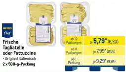 METRO METRO Chef Frische Tagliatelle oder Fettuccine Angebot
