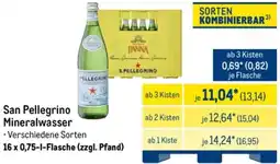 METRO San Pellegrino Mineralwasser Angebot