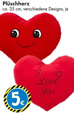 TEDi Plüschherz Angebot
