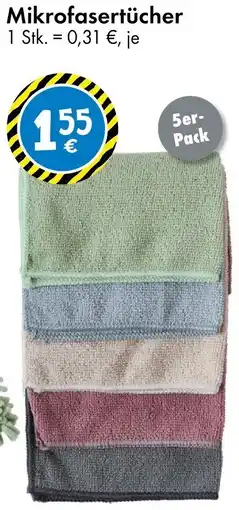 TEDi Mikrofasertücher Angebot