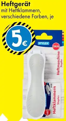 TEDi STYLEX Heftgerät Angebot