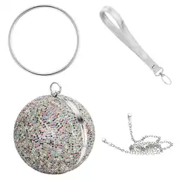 Netto Marken-Discount Julie Julsen Handbag Metall mit Zirkonia multi farben Angebot