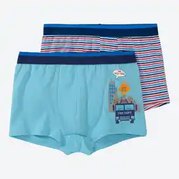 NKD Kinder-Jungen-Retroshorts mit Muster, 2er-Pack Angebot