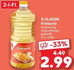 Kaufland K-CLASSIC Frittieröl Angebot