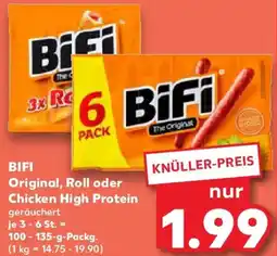 Kaufland BIFI Original, Roll oder Chicken High Protein Angebot