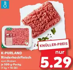 Kaufland K-PURLAND Rinderhackfleisch Angebot