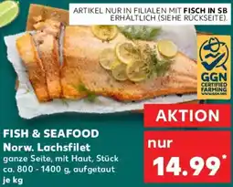 Kaufland FISH & SEAFOOD Norw. Lachsfilet Angebot