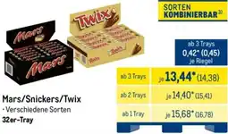 METRO Mars/Snickers/Twix Angebot