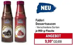 METRO Fabbri Dessertsaucen Angebot