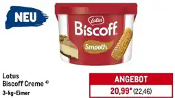 METRO Lotus Biscoff Creme Angebot