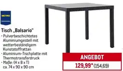 METRO METRO PROFESSIONAL Tisch ,,Balsario" Angebot