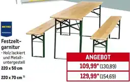 METRO METRO PROFESSIONAL Festzeltgarnitur Angebot