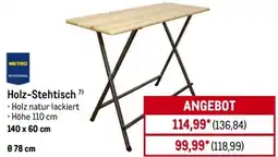 METRO METRO PROFESSIONAL Holz-Stehtisch Angebot