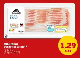 PENNY MÜHLENHOF Delikatess-Bacon Angebot