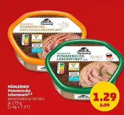 PENNY MÜHLENHOF Pommersche Leberwurst Angebot