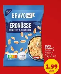 PENNY BRAVO Erdnüsse Angebot