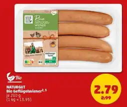 PENNY NATURGUT Bio Geflügelwiener Angebot