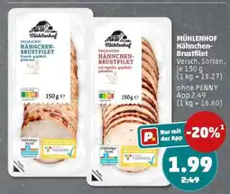 PENNY MÜHLENHOF Hähnchen-Brustfilet Angebot