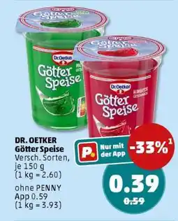 PENNY Dr. Oetker Götter Speise Angebot