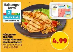 PENNY MÜHLENHOF REGIONAL Frische Hähnchen-Minutensteak Angebot