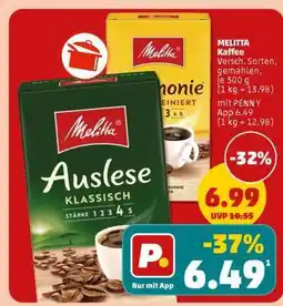 PENNY Melitta Kaffee Angebot