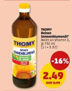 PENNY THOMY Reines Sonnenblumenöl Angebot