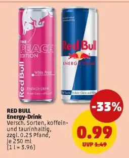 PENNY Red Bull Energy Drink Angebot
