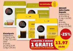 PENNY Nescafé Dolce Gusto Kapseln Angebot