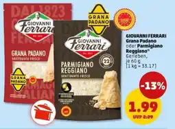 PENNY GIOVANNI FERRARI Grana Padano oder Parmigiano Reggiano Angebot