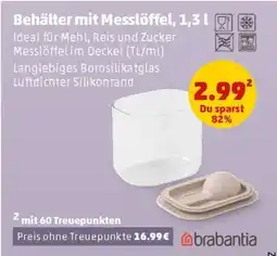 PENNY Behälter mit Messlöffel, 1,3 l Angebot
