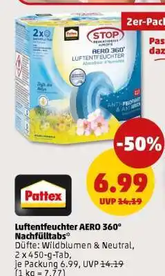 PENNY Luftentfeuchter AERO 360° Nachfülltabs Angebot