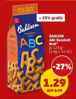 PENNY Bahlsen ABC Russisch Brot Angebot