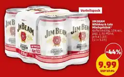 PENNY JIM BEAM Whiskey & Cola Mischgetränk Angebot