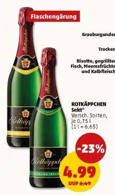 PENNY ROTKÄPPCHEN Sekt Angebot