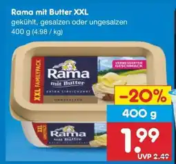 Netto Marken-Discount Rama mit Butter XXL Angebot