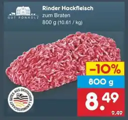 Netto Marken-Discount Rinder-Hackfleisch Angebot