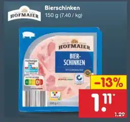 Netto Marken-Discount Bierschinken Angebot