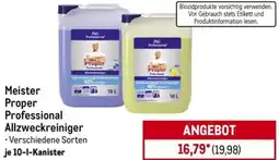 METRO Meister Proper Professional Allzweckreiniger Angebot