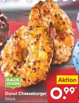Netto Marken-Discount Donut Cheeseburger Angebot